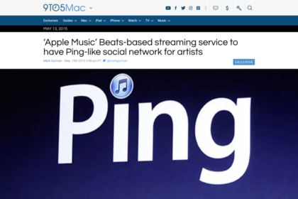 &apos;Apple Music&apos; Beats-based streaming service to have Ping-like social network for artists - 9to5Mac