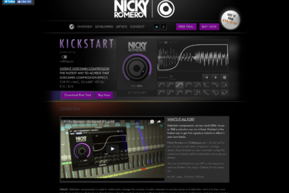 Nicky Romero Kickstart - Instant Sidechain Compression