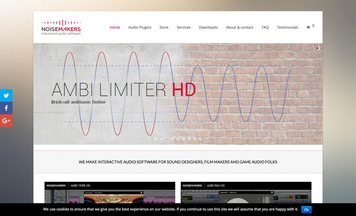 Interactive Audio Software | Noise Makers