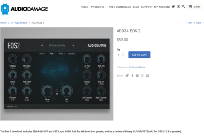 AD034 Eos 2 - Audio Damage
