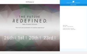 The Future. Redefined. - New Product Stream - | Roland