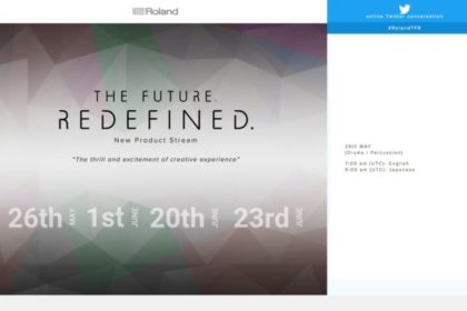 The Future. Redefined. - New Product Stream - | Roland
