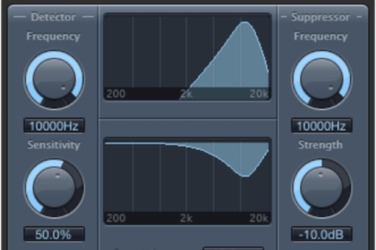 Logic Pro X : DeEsser