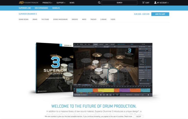 Superior Drummer 3 | Toontrack