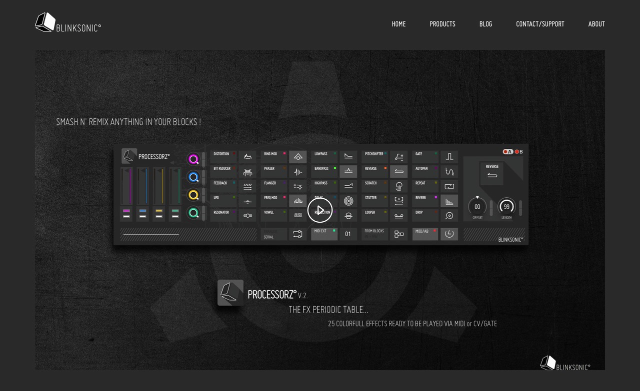 PROCESSORZ°v_2 – FREE DOWNLOAD FOR REAKTOR 6 USERS | BLINKSONIC°