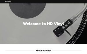 HD Vinyl - Vinyl Technology, Ultimate Sound, HD Schallplatte | HD Vinyl