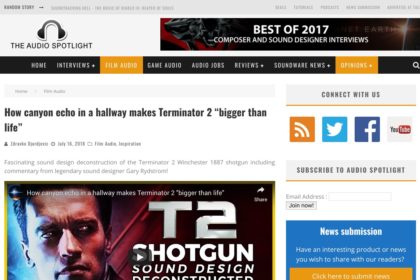 How canyon echo in a hallway makes Terminator 2 "bigger than life" | The Audio Spotlight