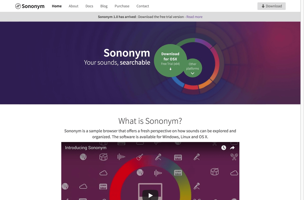 Sononym - Searchable Sound
