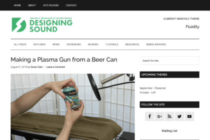 Making a Plasma Gun from a Beer Can