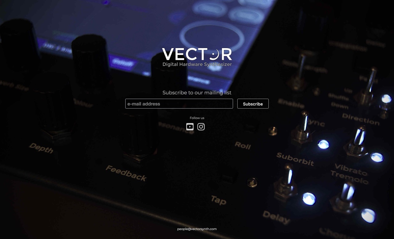 Vector - Digital Hardware Synthesizer