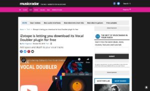 iZotope is letting you download its Vocal Doubler plugin for free | MusicRadar