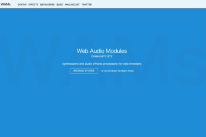 Web Audio Modules | community site