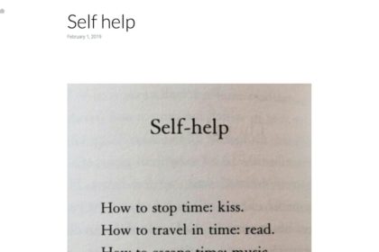 Self help | Music of Sound