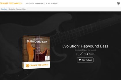 Evolution Flatwound Bass :: Orange Tree Samples