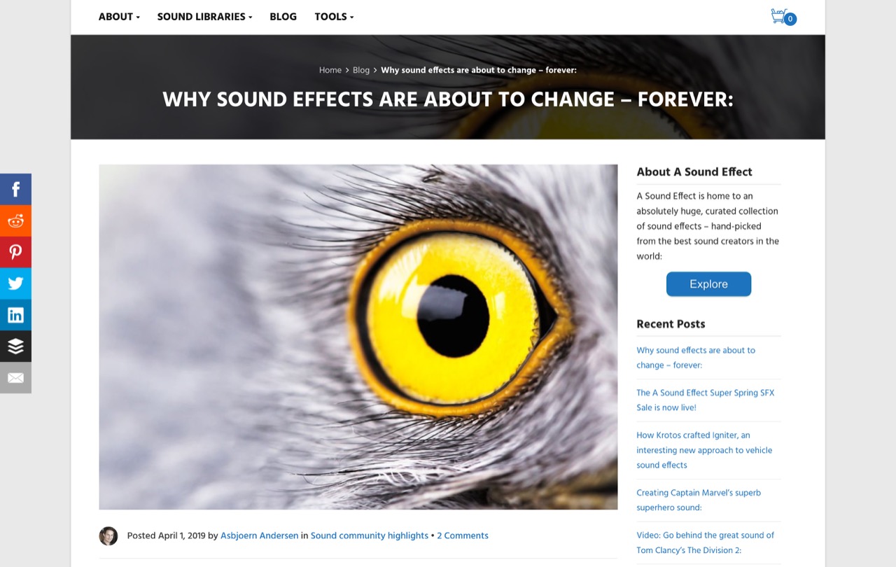 Why sound effects are about to change - forever: | A Sound Effect