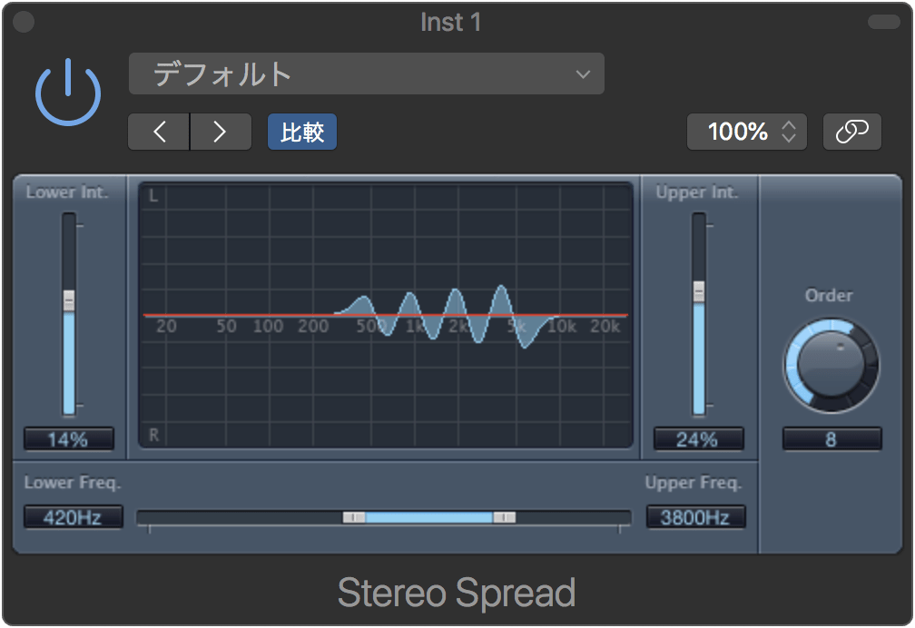 Logic : Stereo Spread