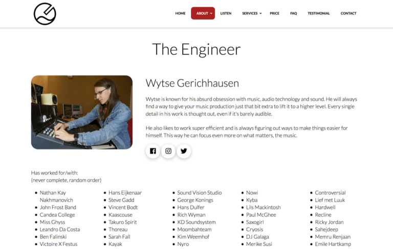 Online Mixing and Mastering Services - White Sea Studio