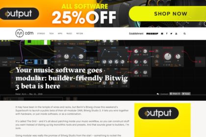 Your music software goes modular: builder-friendly Bitwig 3 beta is here - CDM Create Digital Music