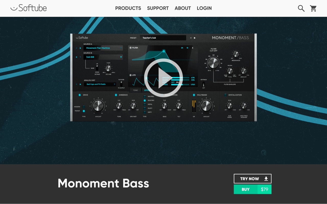 Monoment Bass | Softube