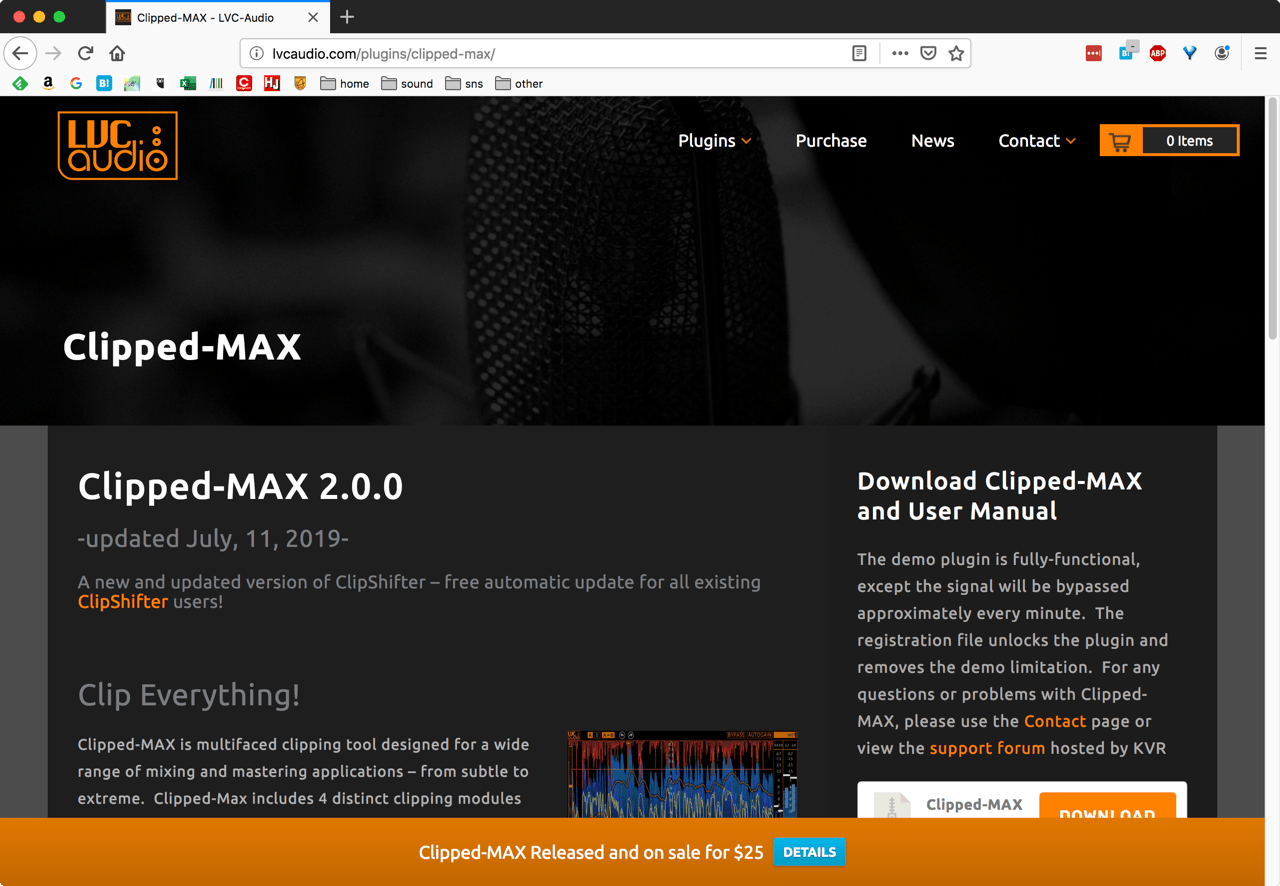 Clipped-MAX - LVC-Audio