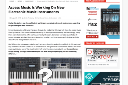 Access Music Is Working On New Electronic Music Instruments