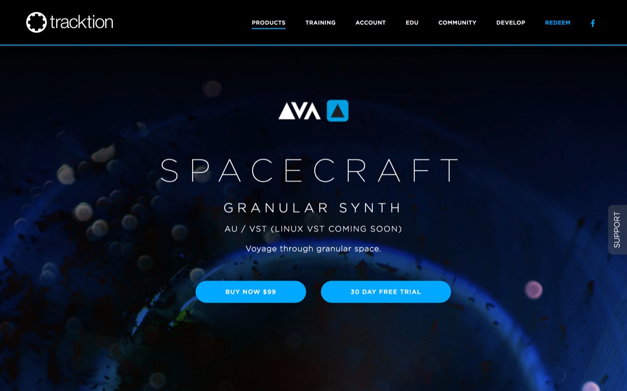 Delta-V Audio SpaceCraft | Granular Synth Plugin - Tracktion Presents