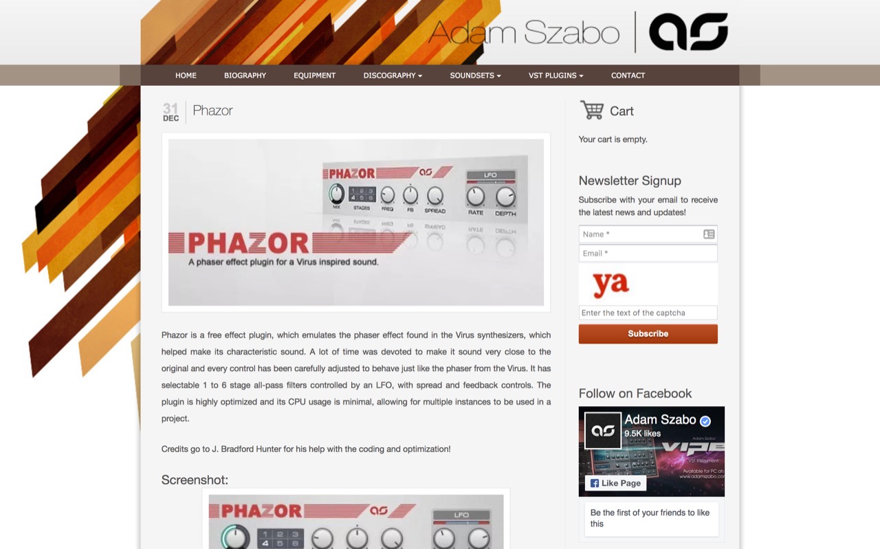 Phazor » Adam Szabo | Official Website