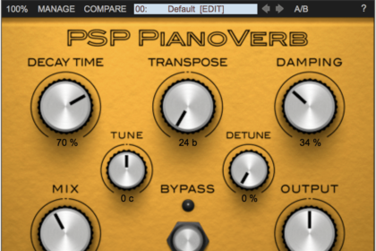 PSP PianoVerb an award-winning free reverb plug-in for any VST, AudioUnit, RTAS host by PSP!