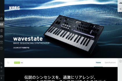 wavestate - WAVE SEQUENCING SYNTHESIZER | KORG (Japan)