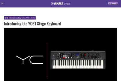 Introducing the Yamaha YC61 Stage Keyboard - Yamaha Synth