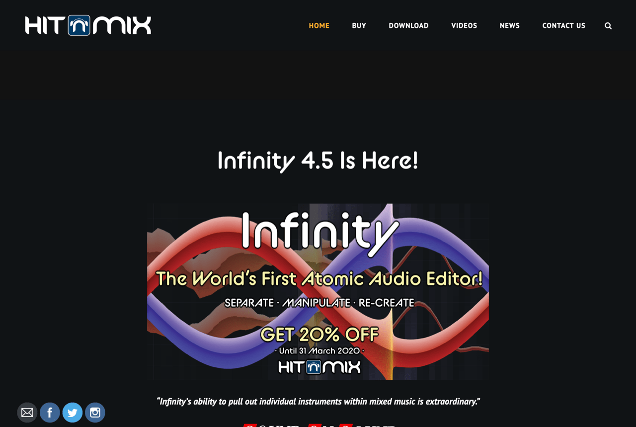 Infinity 4.5 Is Here! - Hit’n’Mix Infinity