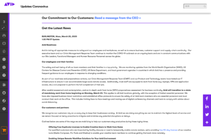 Avid が既存ユーザー対象にライセンス範囲を拡大
