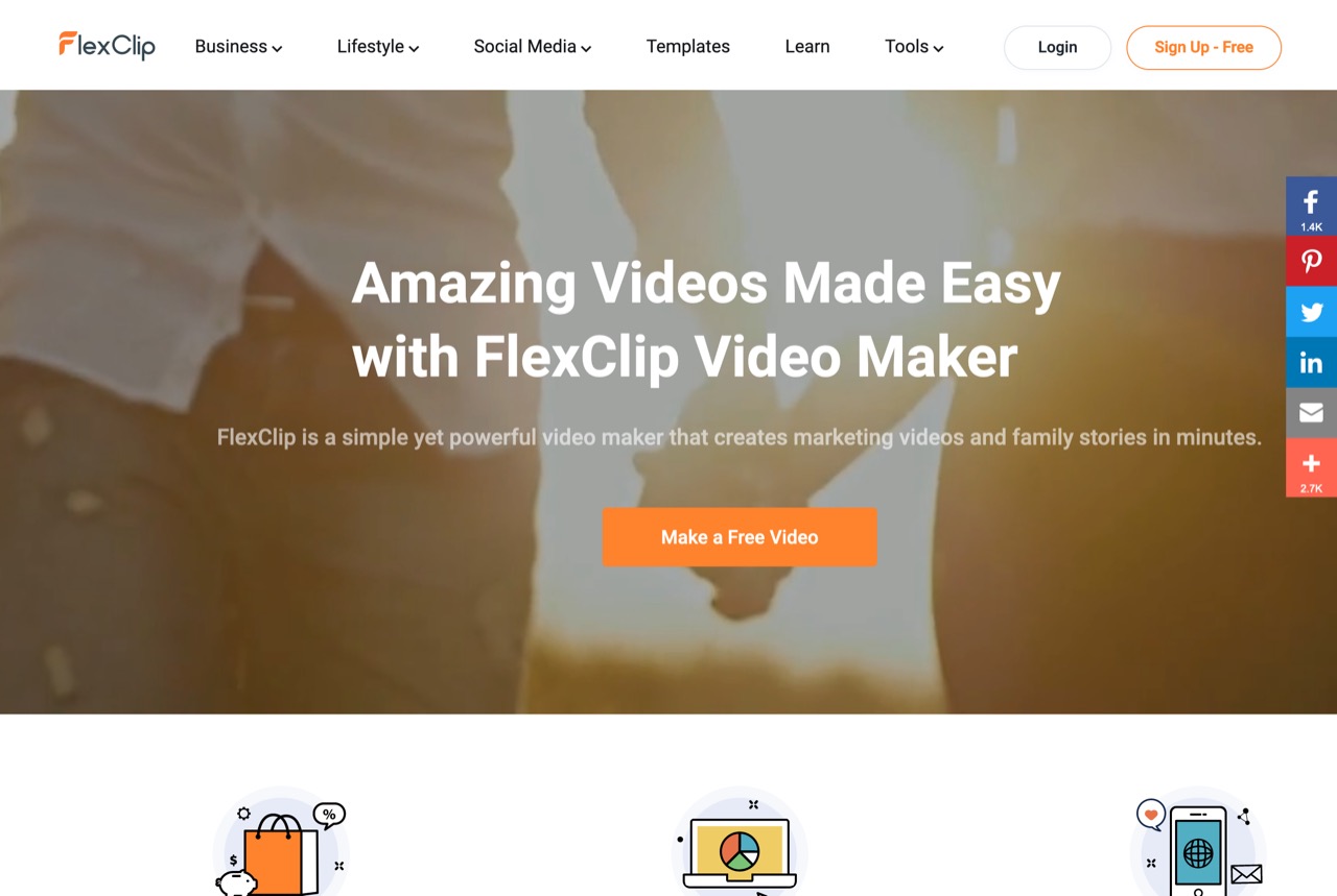 Free Online Video Maker - Create Videos in Minutes | FlexClip