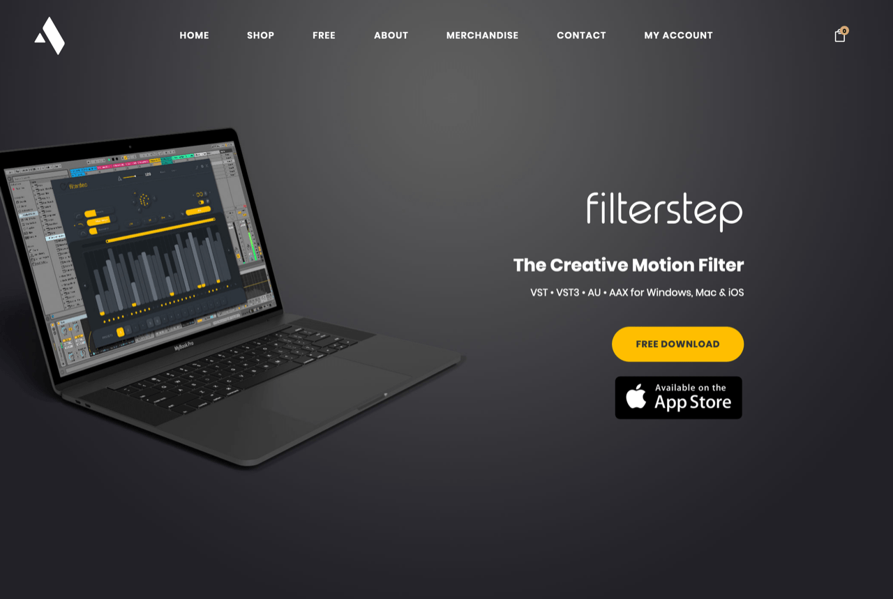 Filterstep | The Creative Motion Filter | Audiomodern™
