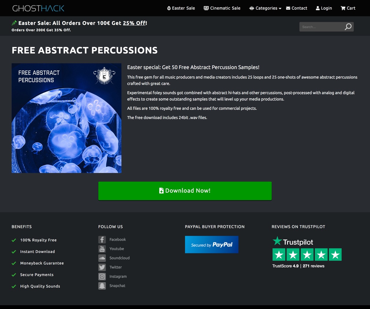Free Abstract Percussions