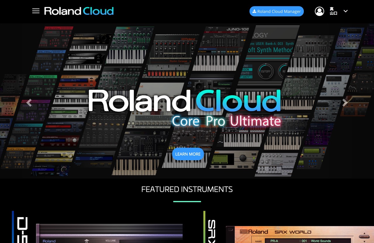 Home - Roland Cloud