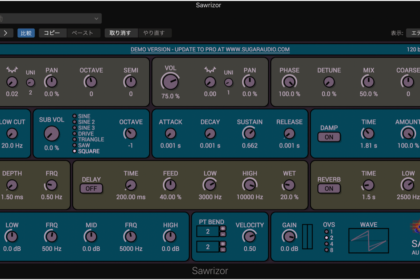 Sawrizor – All-Round Saw Synthesizer Audio Plug-In – Sugar Audio