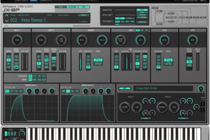 JX-8P Model Expansionのエディットモード