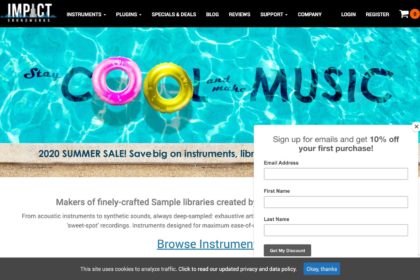 Homepage - Impact Soundworks