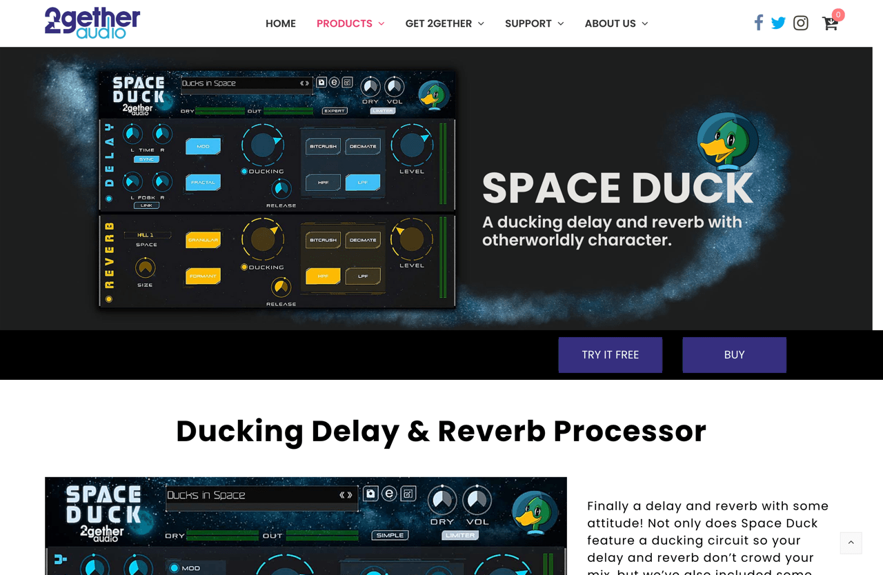 Space Duck | 2getheraudio | Music Production Software