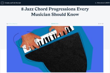 8 Jazz Chord Progressions Every Musician Should Know | LANDR Blog