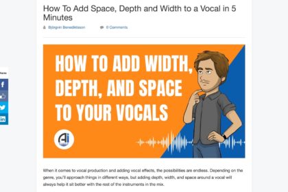 How To Add Space, Depth and Width to a Vocal in 5 Minutes - Audio Issues : Audio Issues