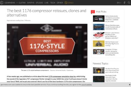 The best 1176 compressor reissues, clones and alternatives - gearnews.com