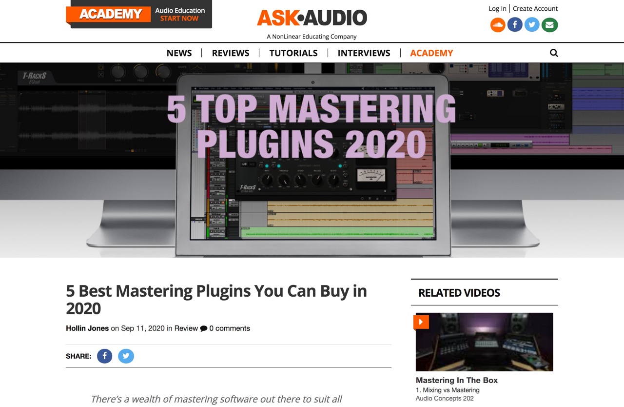 5 Best Mastering Plugins You Can Buy Today : Ask.Audio