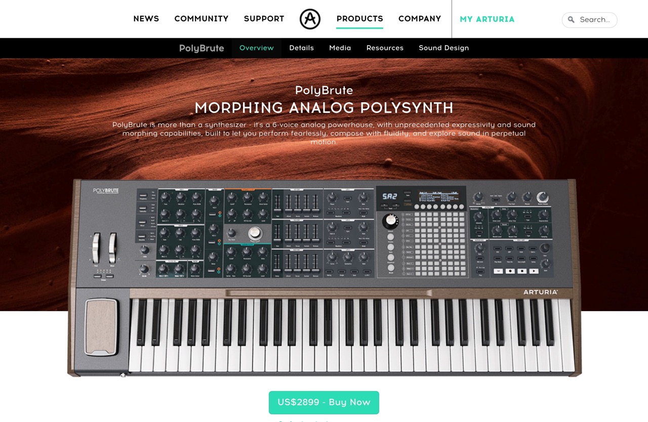 PolyBrute(Arturia - Overview)