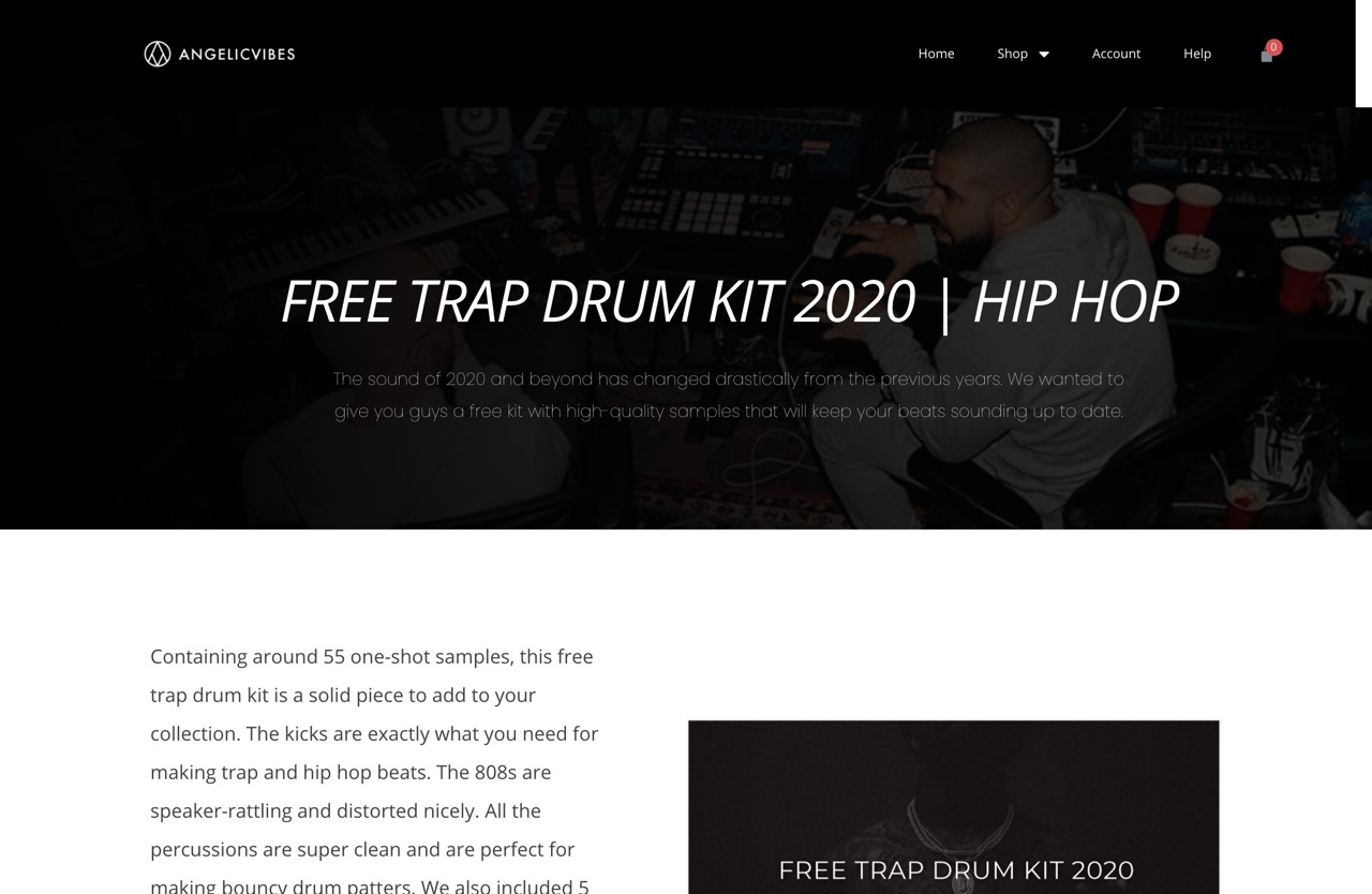 Free Trap Drum Kit 2020 | Hip Hop Sample Pack | Free Download