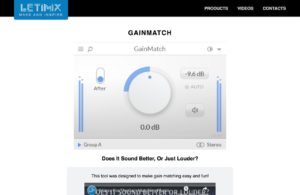 LetiMix / Products / GainMatch