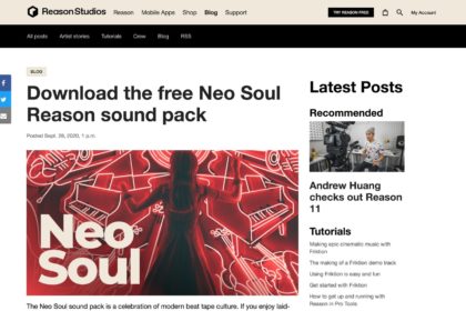Download the free Neo Soul Reason sound pack | Reason Studios