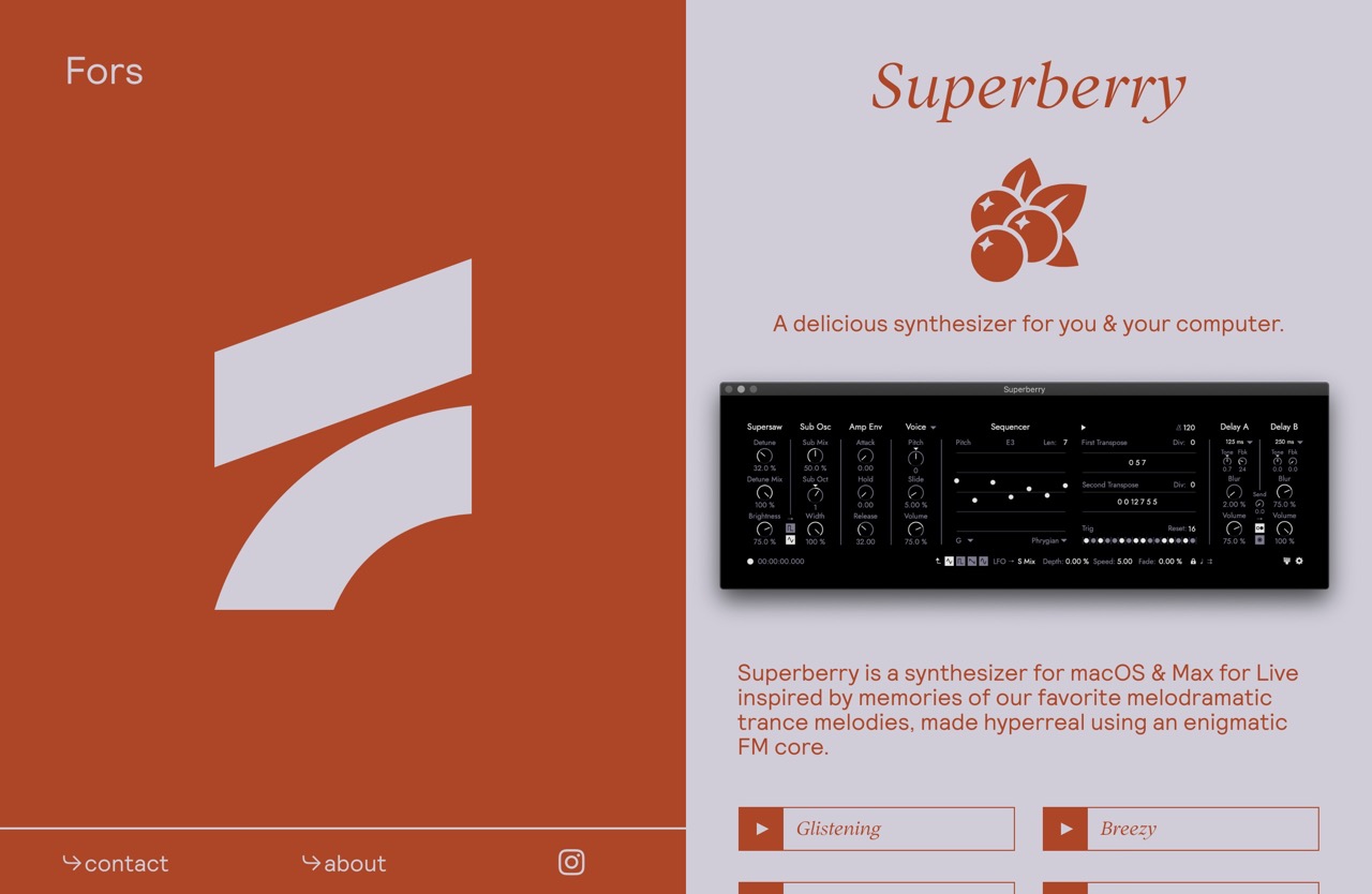 Superberry - Fors