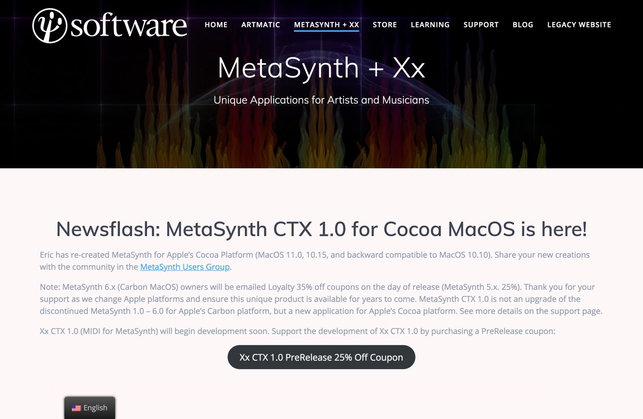MetaSynth + Xx - U&I Software, LLC